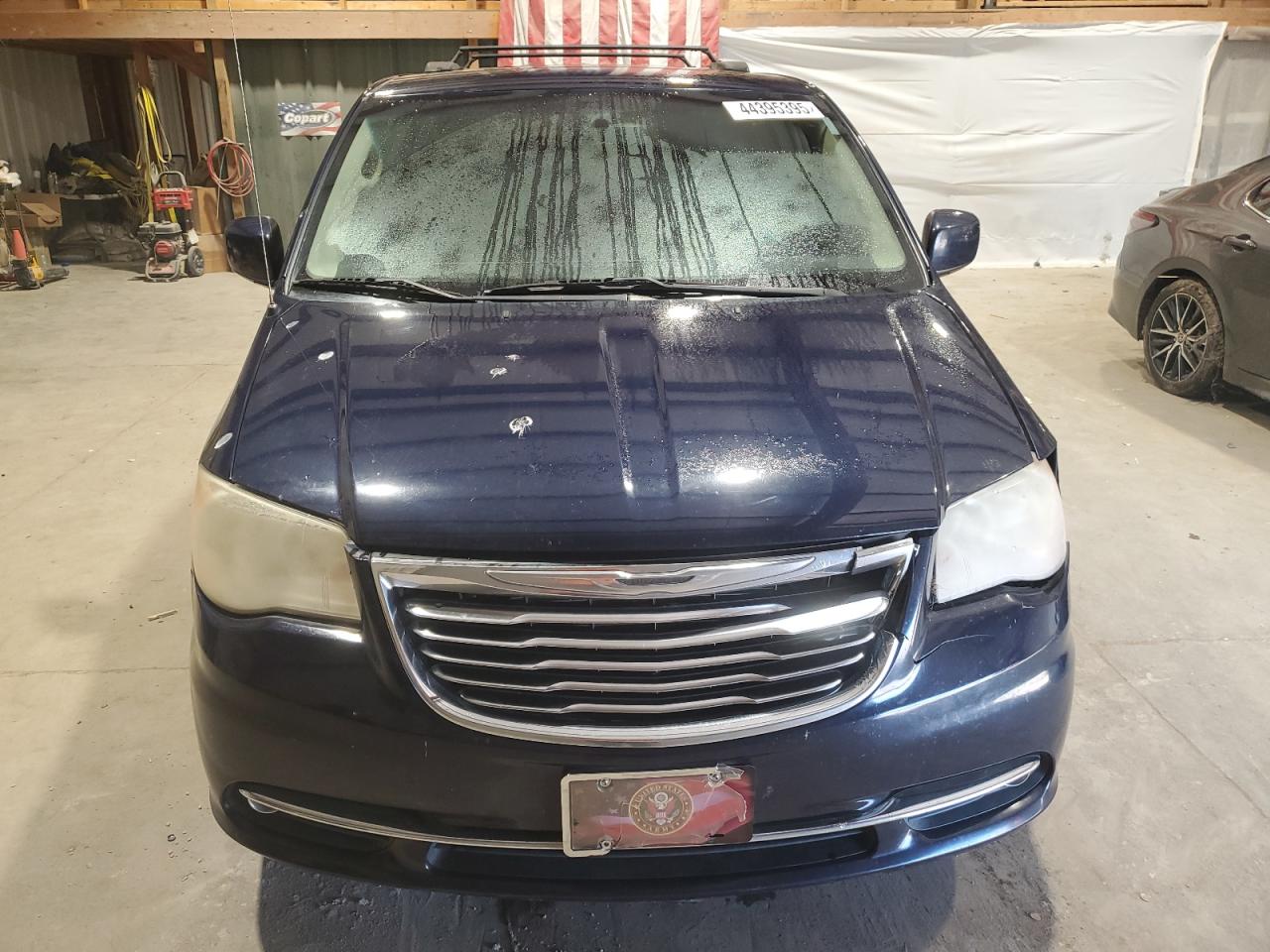 2013 Chrysler Town & Country VIN 2C4RC1BG5DR657628 Copart auction photo, front end damage thumbnail 5
