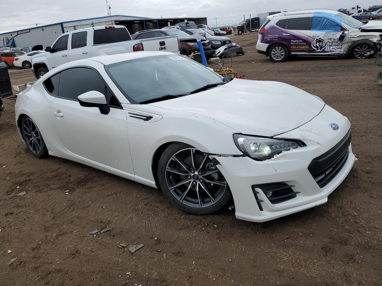 2020 Subaru BRZ VIN JF1ZCAC10L9701412 Copart auction photo, front end / rear end damage thumbnail 4