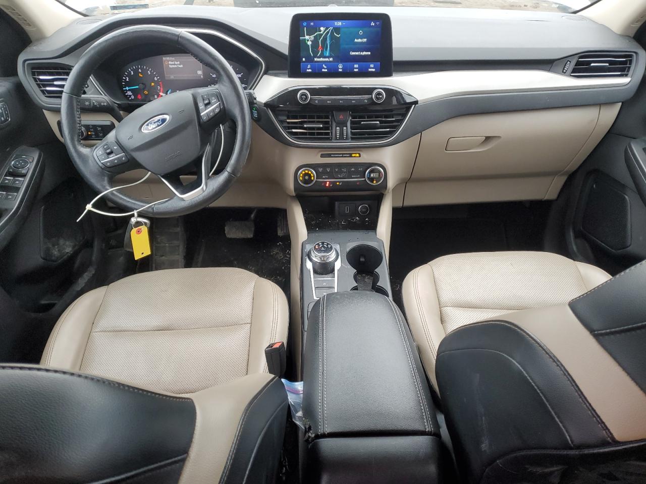 2020 Ford Escape VIN 1FMCU0H68LUB45502 Copart auction photo, front end damage thumbnail 8