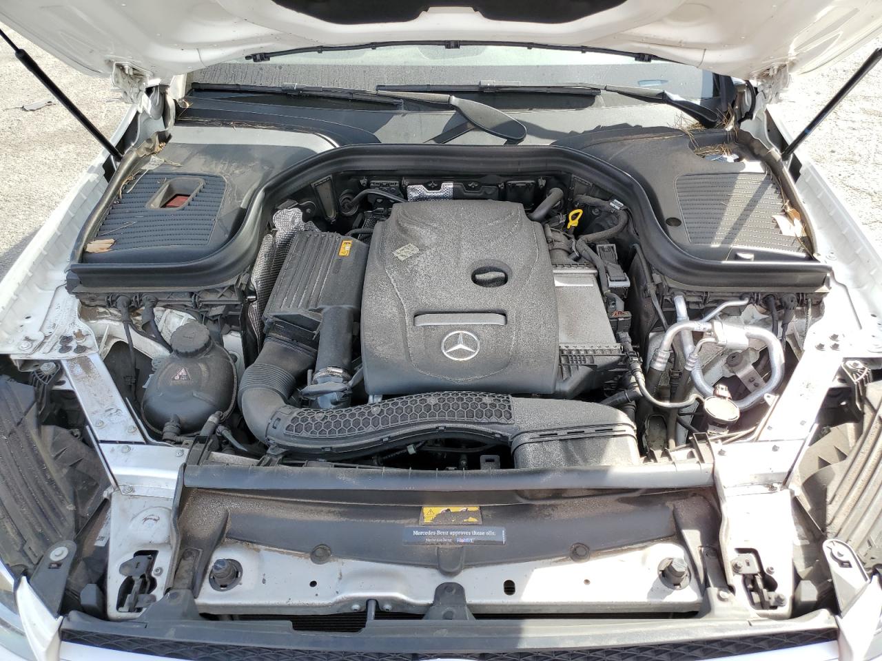 2018 Mercedes-Benz GLC VIN WDC0G4JB2JV112090 Copart auction photo, burn damage thumbnail 13