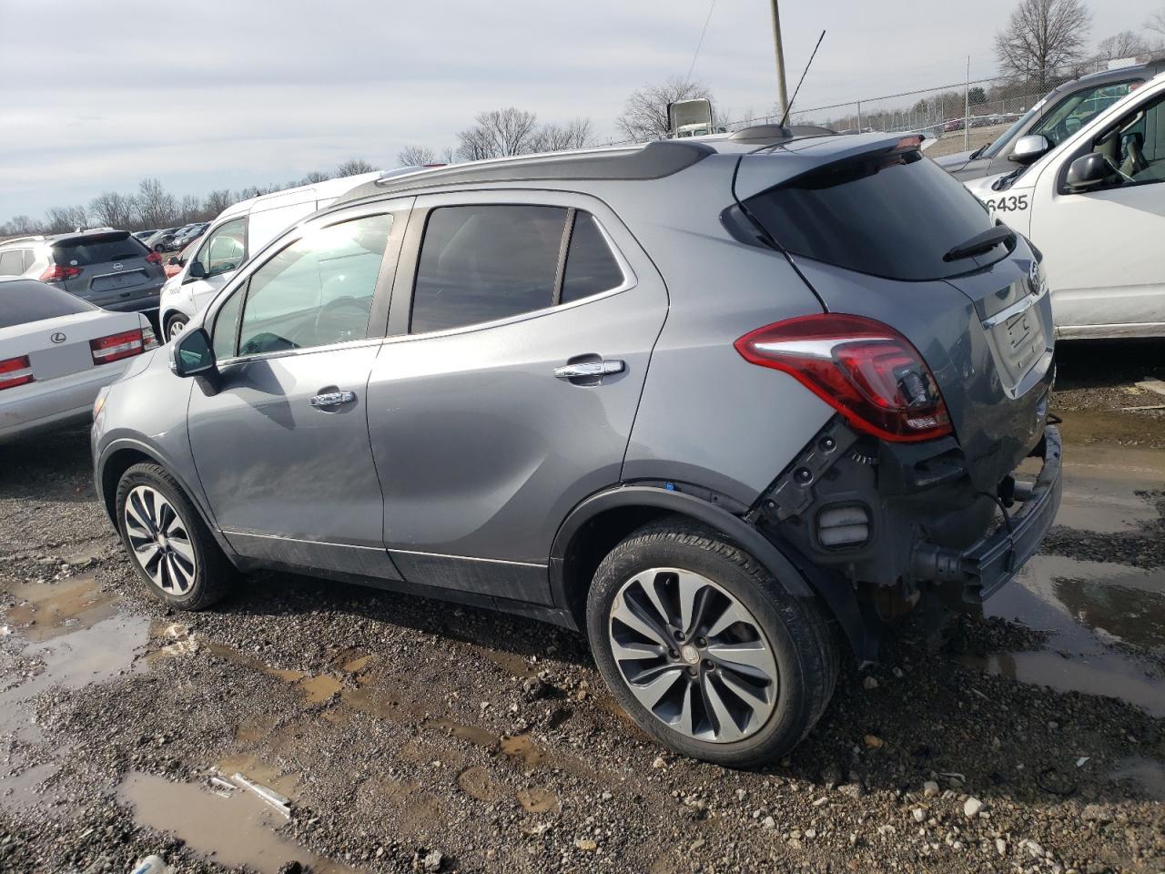2020 Buick Encore VIN KL4CJGSB8LB021280 Copart auction photo, rear end / side damage thumbnail 2