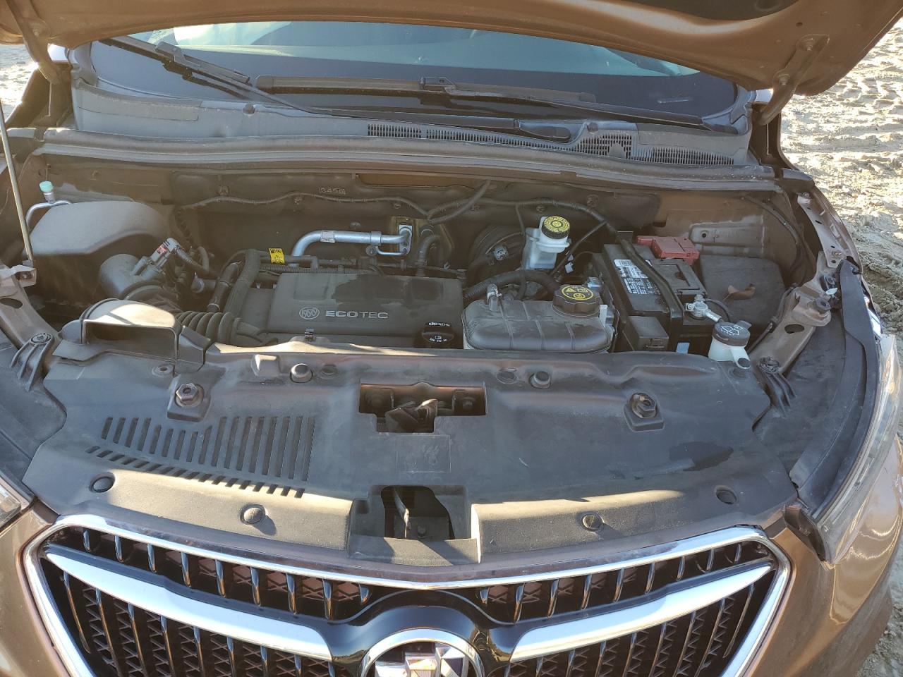 2017 Buick Encore VIN KL4CJASB7HB019251 Copart auction photo, rear end / all over damage thumbnail 13
