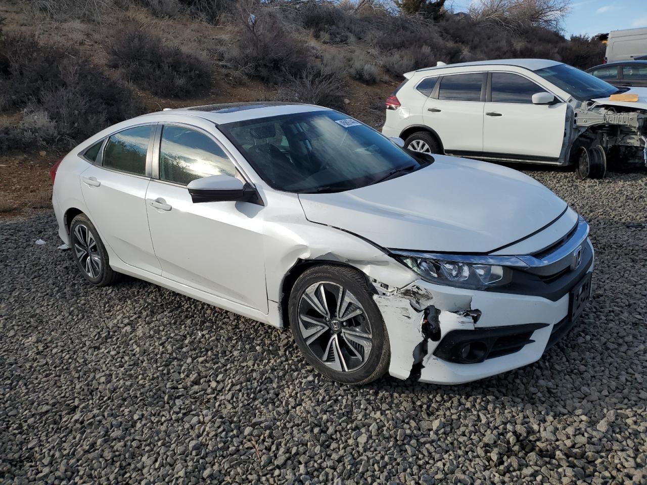 2018 Honda Civic VIN JHMFC1F3XJX009630 Copart auction photo, front end / minor dent/scratches damage thumbnail 4