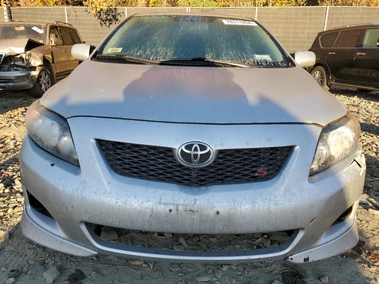 2010 Toyota Corolla VIN 2T1BU4EE1AC453561 Copart auction photo, front end damage thumbnail 5