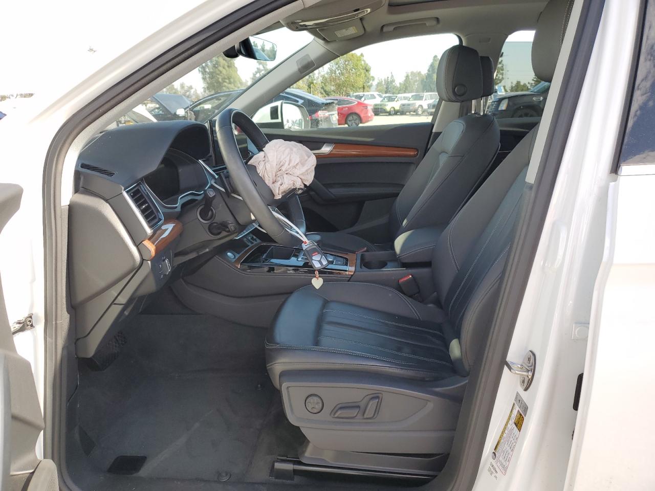2023 Audi Q5 VIN WA1EAAFY4P2142401 Copart auction photo, front end / mechanical damage thumbnail 7