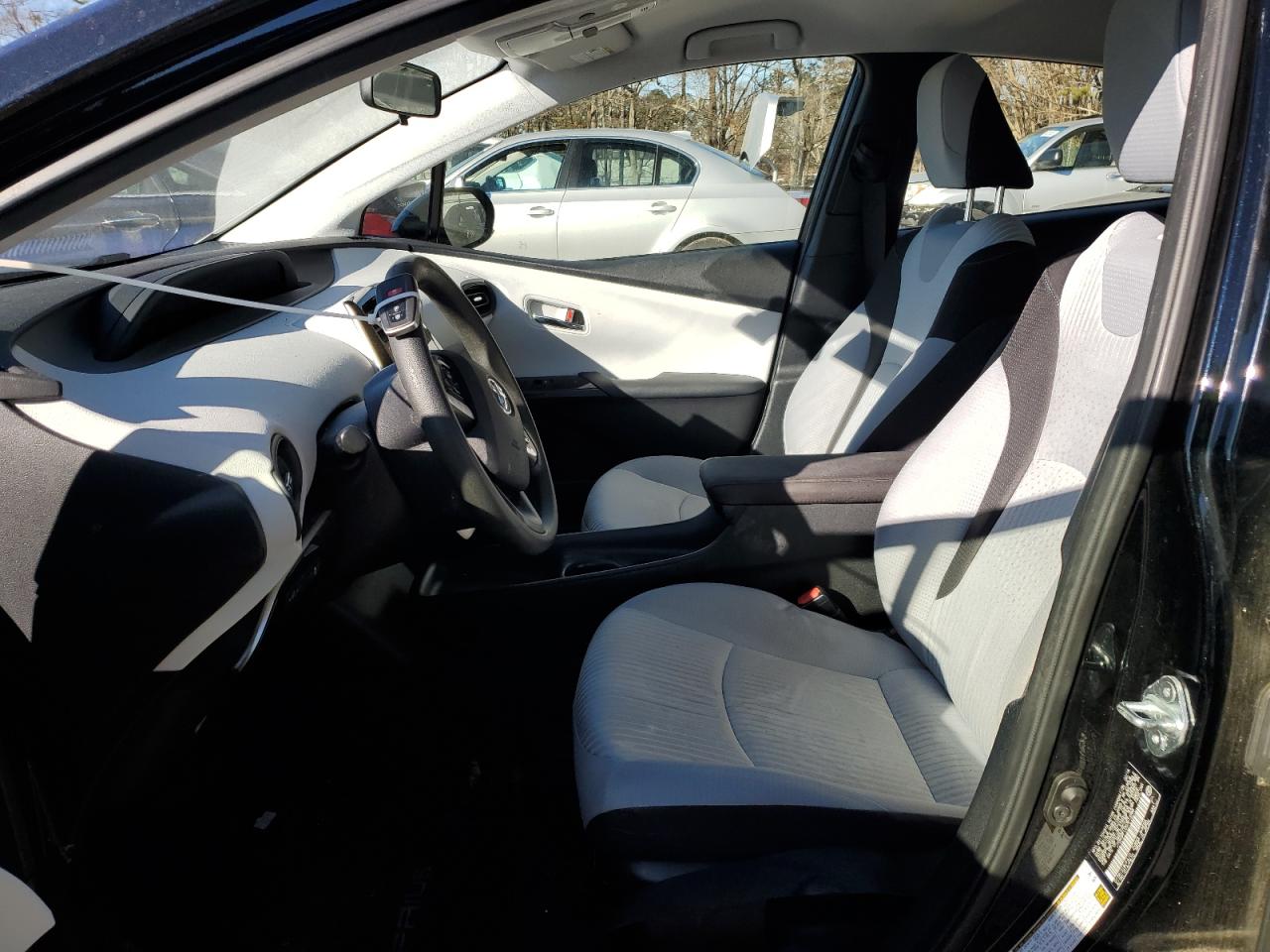 2016 Toyota Prius VIN JTDKBRFU0G3513288 Copart auction photo, front end / mechanical damage thumbnail 7