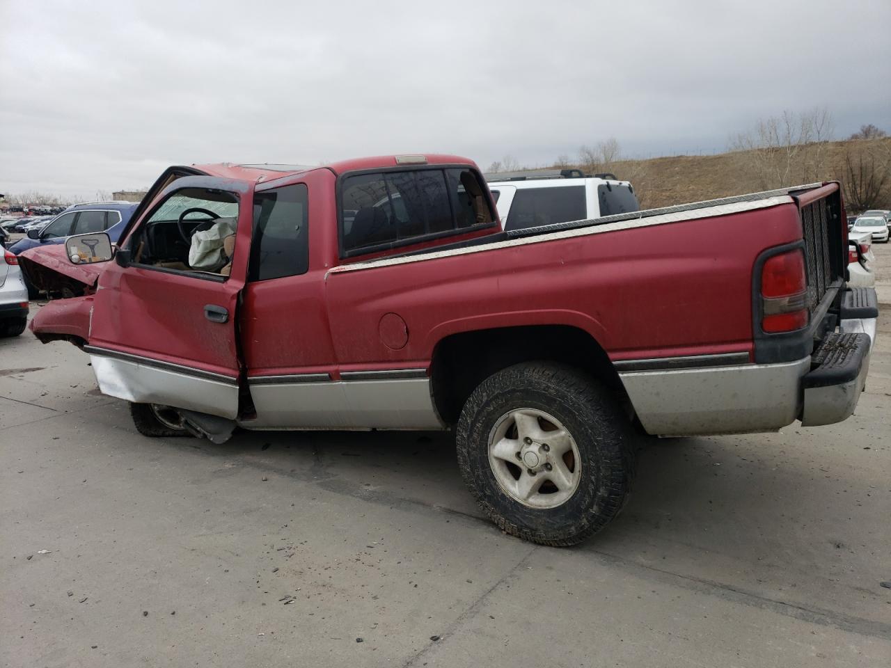1997 Dodge RAM VIN 3B7HF13Z6VG796046 Copart auction photo, front end / rollover damage thumbnail 2