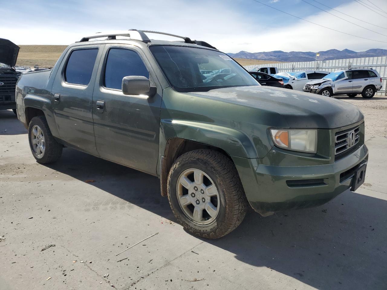 2006 Honda Ridgeline VIN 2HJYK164X6H513835 Copart auction photo, hail damage thumbnail 4