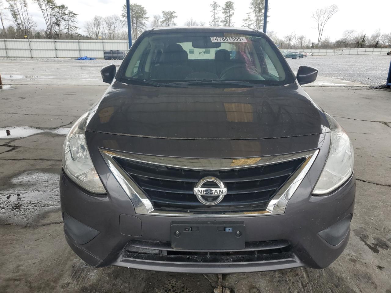 2015 Nissan Versa VIN 3N1CN7AP1FL955679 Copart auction photo, side / rear end damage thumbnail 5