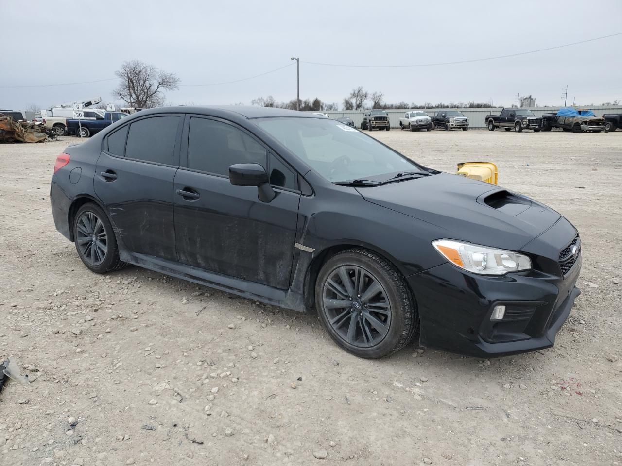 2020 Subaru WRX VIN JF1VA1A60L9827854 Copart auction photo, front end / side damage thumbnail 4