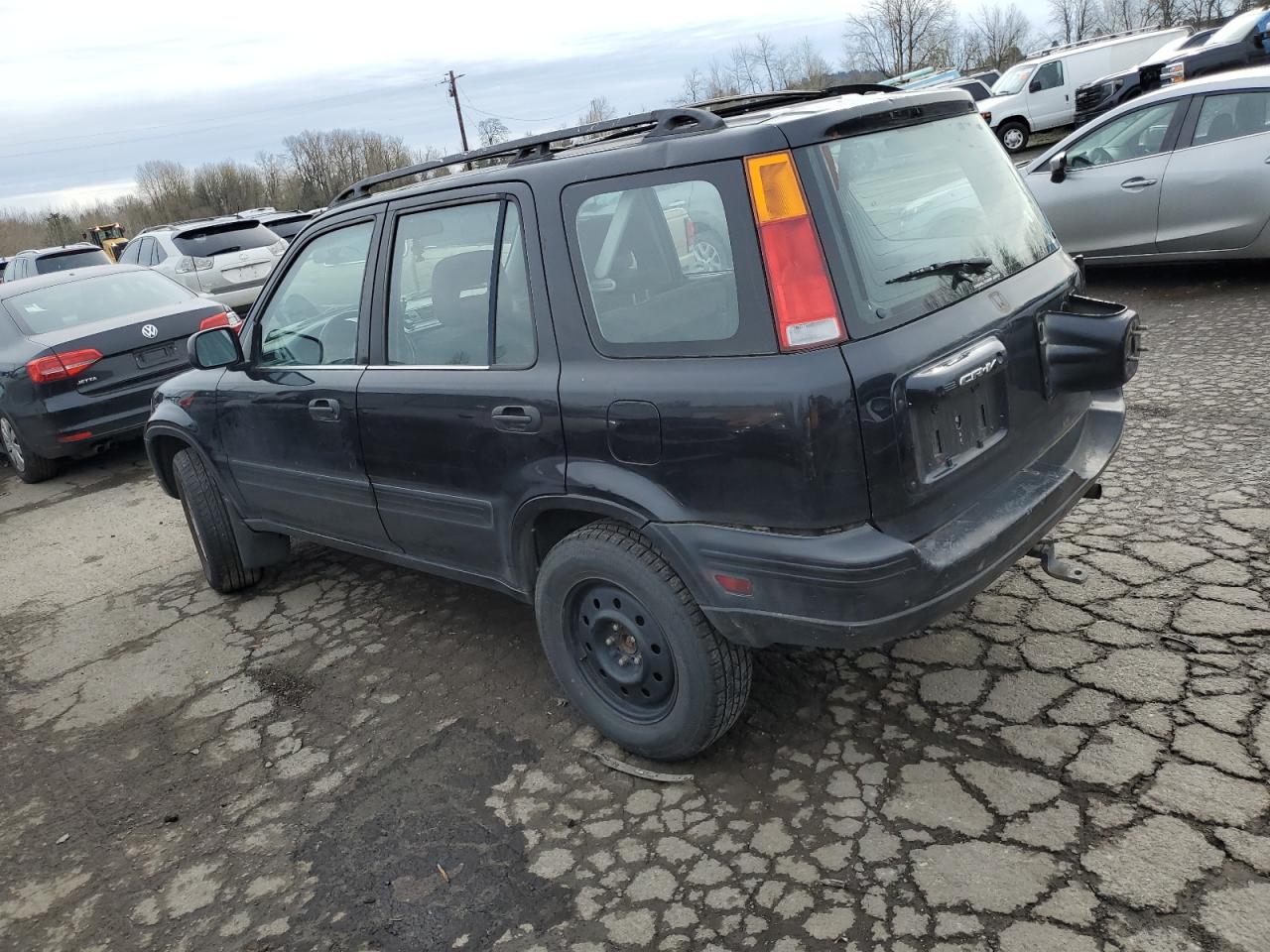 1999 Honda CR-V VIN JHLRD1846XC008382 Copart auction photo, rear end / minor dent/scratches damage thumbnail 2