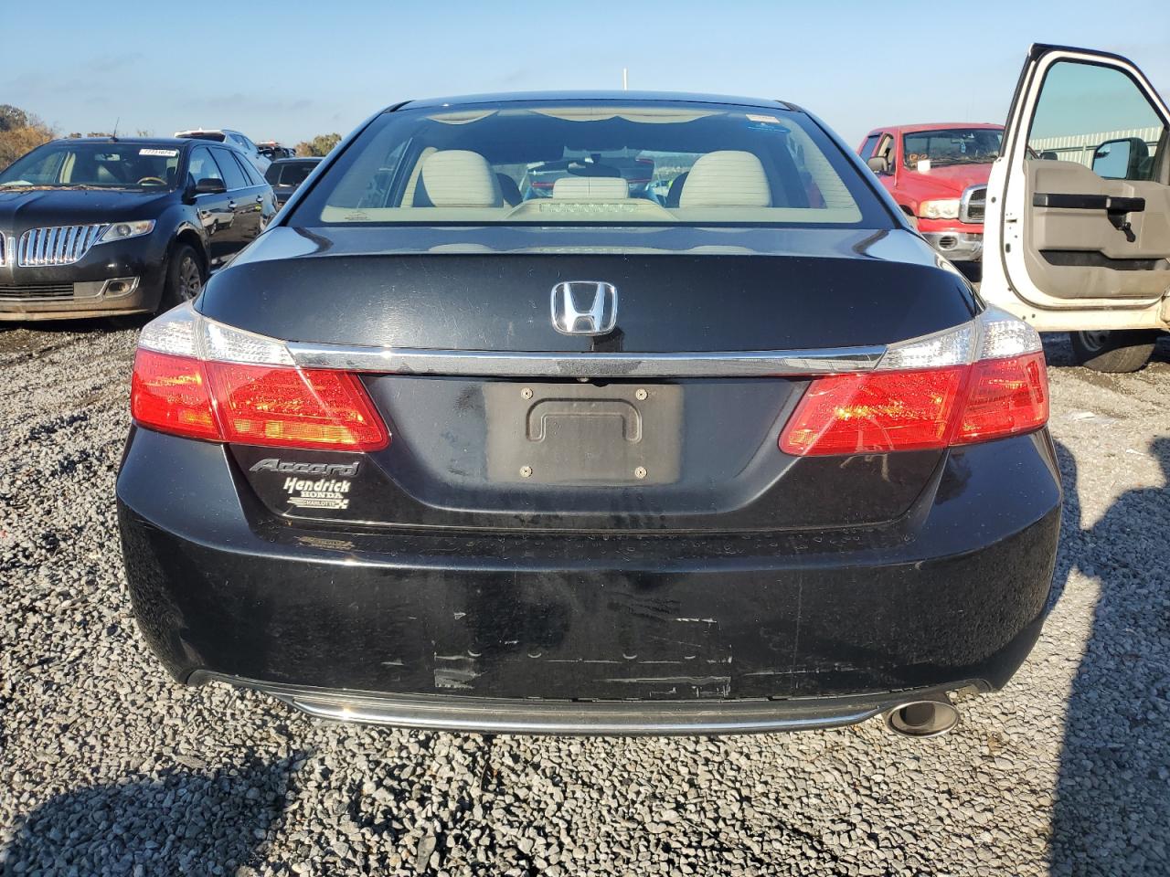 2013 Honda Accord VIN 1HGCR2F35DA057490 Copart auction photo, front end / minor dent/scratches damage thumbnail 6