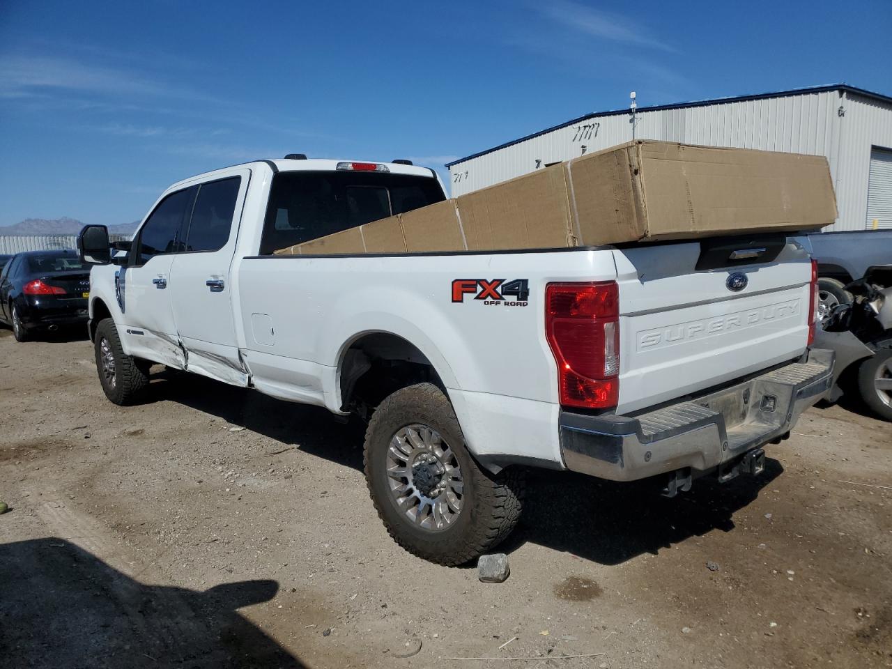 2022 Ford F350 VIN 1FT8W3BT0NED22013 Copart auction photo, side / undercarriage damage thumbnail 2