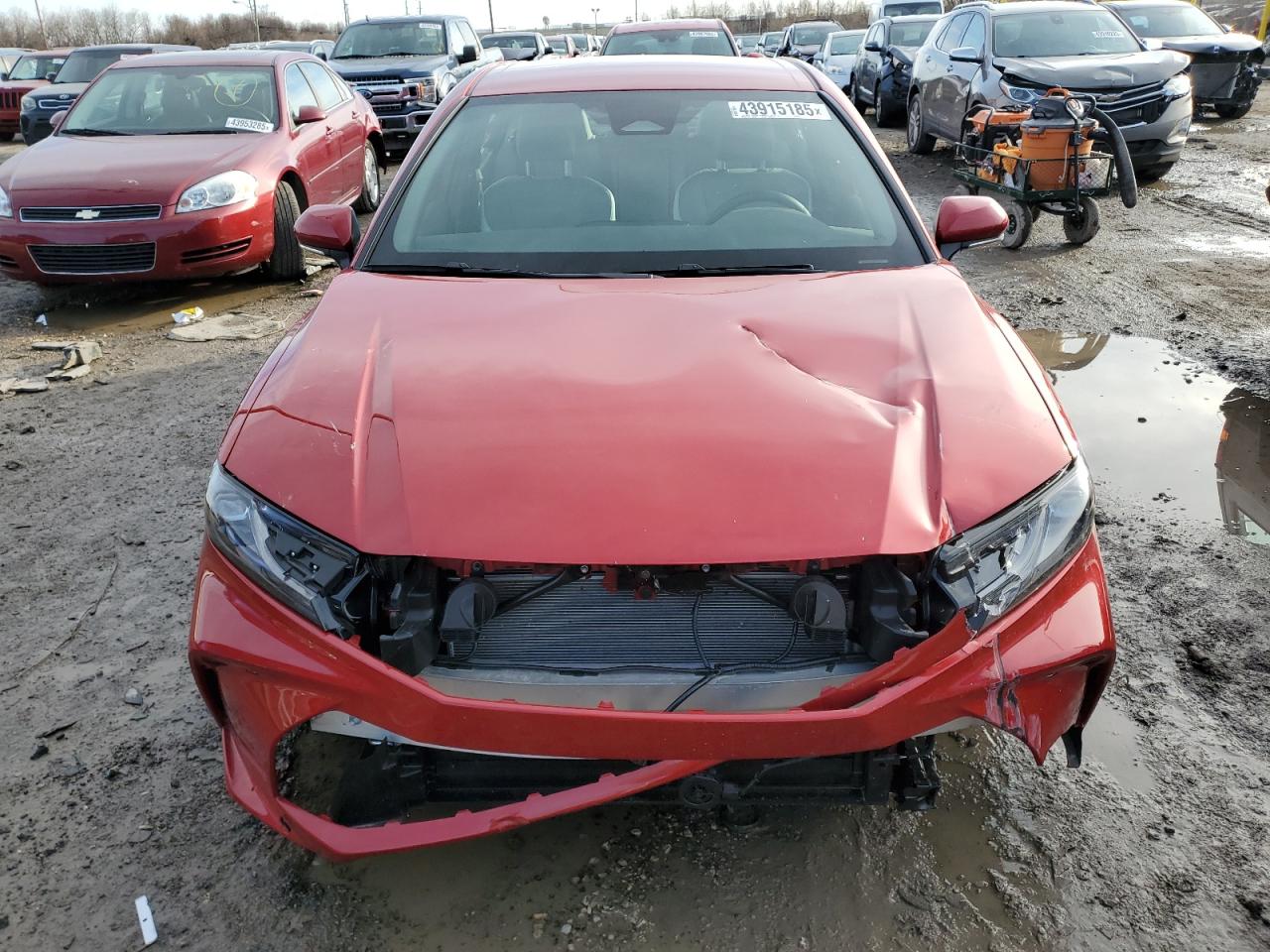 2025 Toyota Camry VIN 4T1DAACK5SU046948 Copart auction photo, front end / mechanical damage thumbnail 5