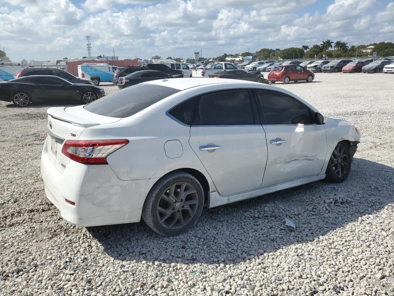 2014 Nissan Sentra VIN 3N1AB7APXEY288001 Copart auction photo, all over damage thumbnail 3