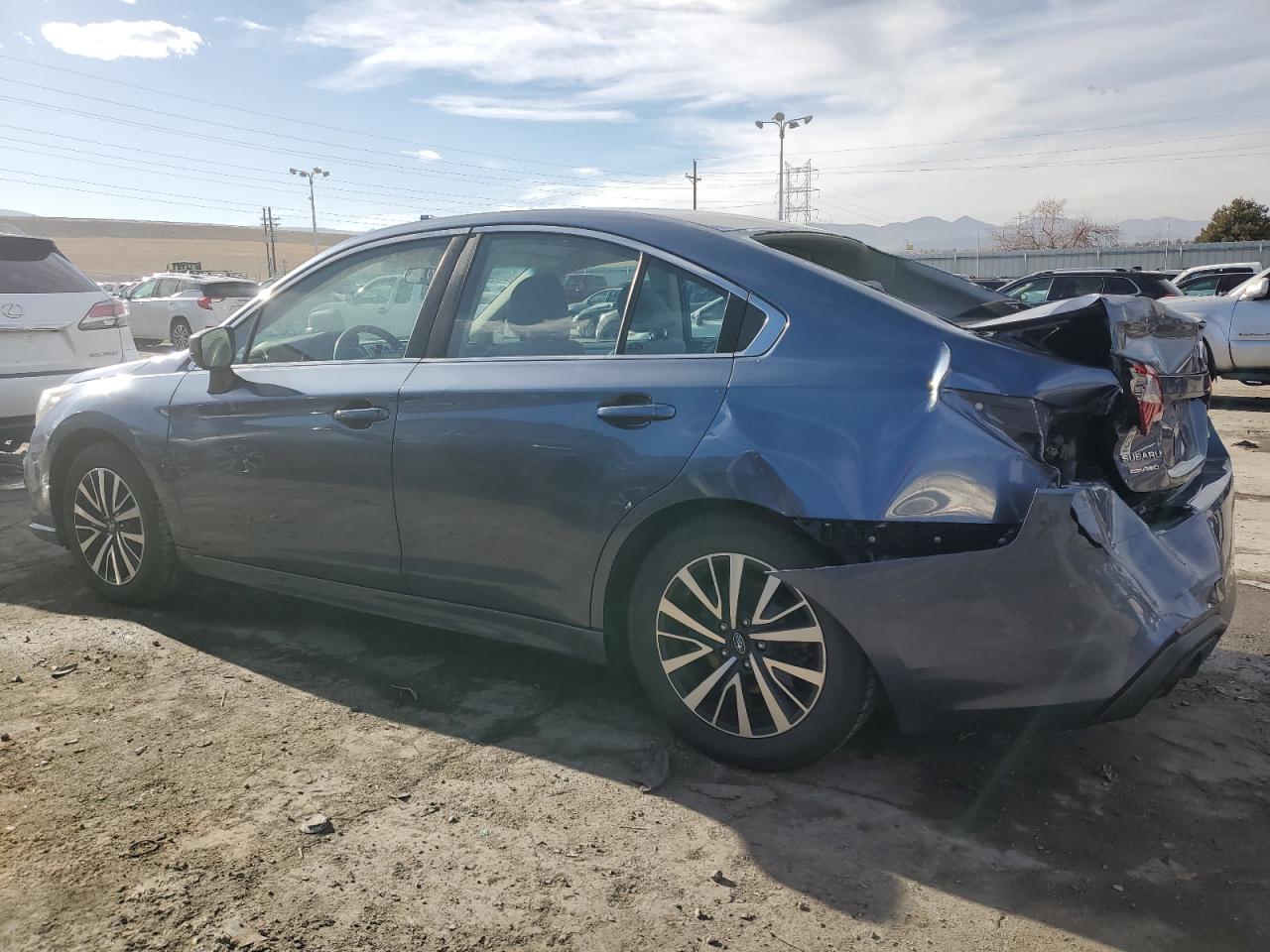 2018 Subaru Legacy VIN 4S3BNAB61J3012000 Copart auction photo, rear end / side damage thumbnail 2