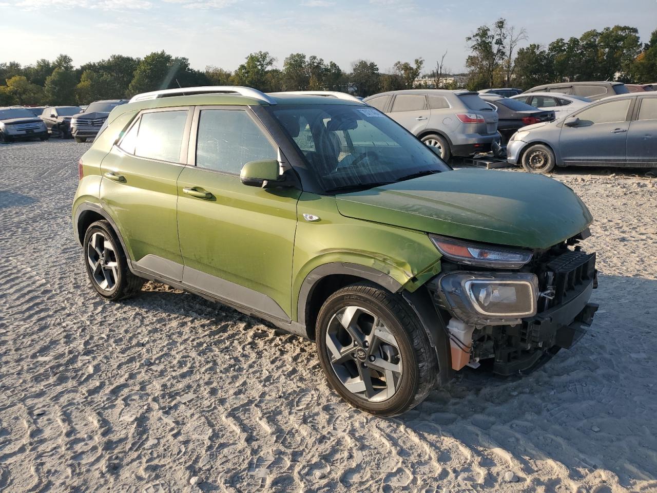 2024 Hyundai Venue VIN KMHRC8A30RU307644 Copart auction photo, front end damage thumbnail 4