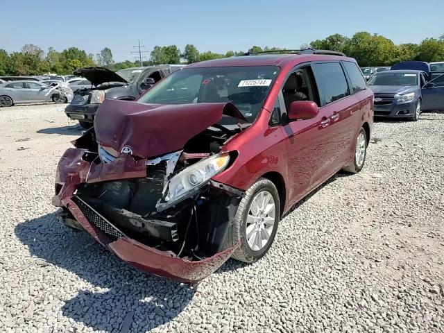 2012 Toyota Sienna VIN 5TDDK3DC6CS035595 Copart auction photo, front end damage thumbnail 12