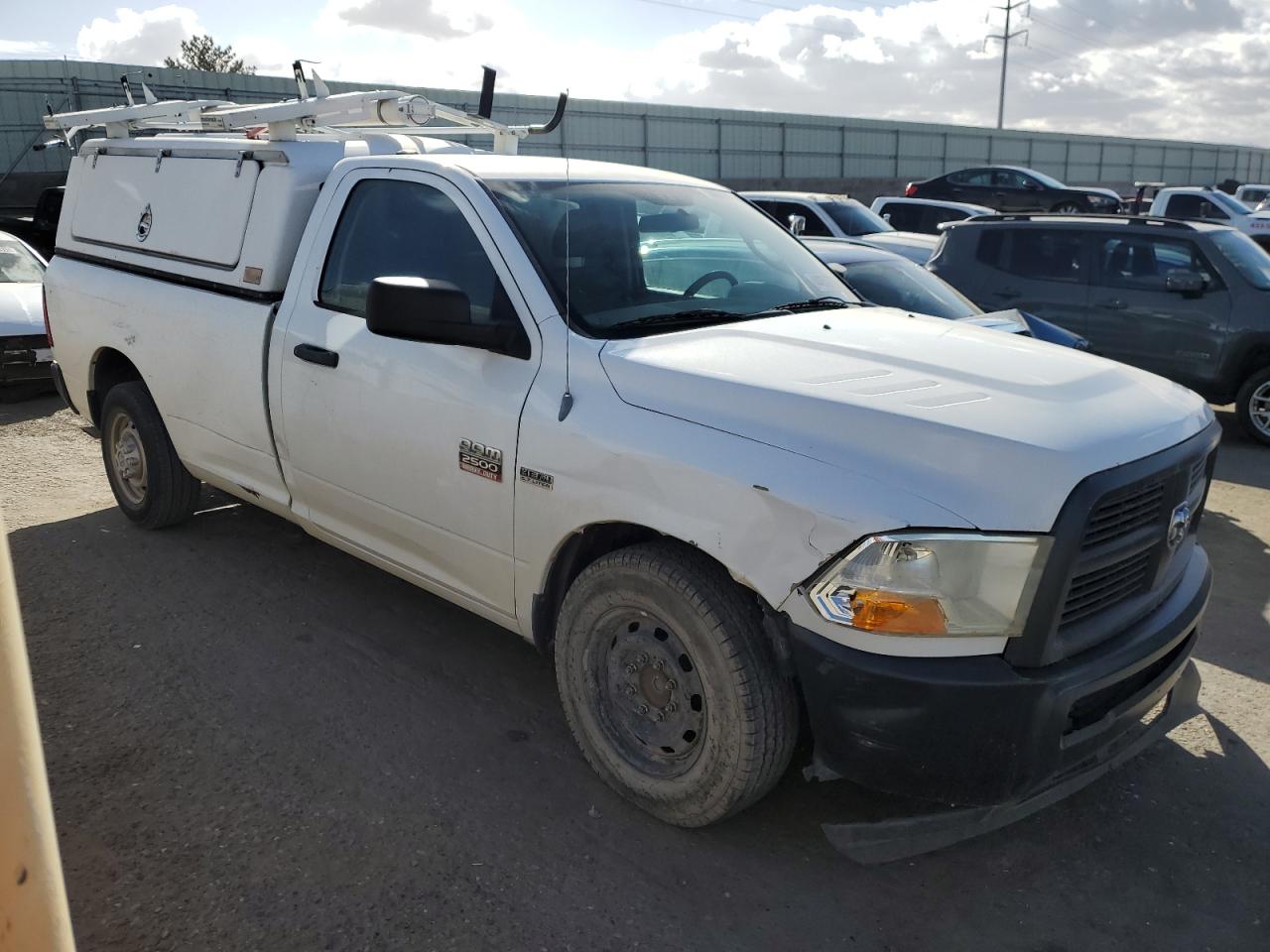 2012 Dodge RAM VIN 3C6LD4AT3CG228521 Copart auction photo, front end damage thumbnail 4