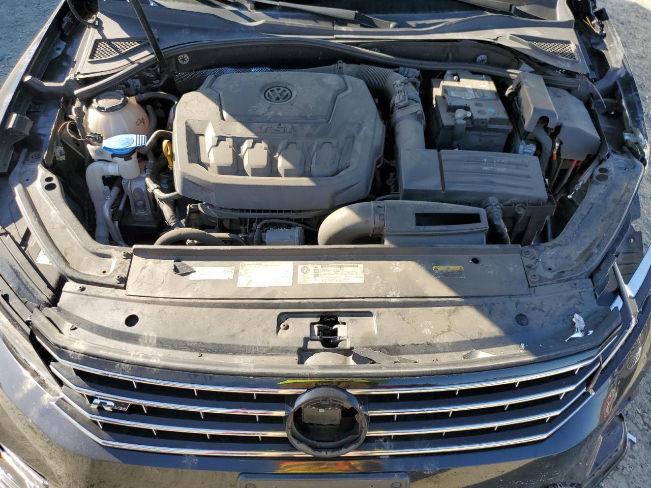 2018 Volkswagen Passat VIN 1VWAA7A36JC039451 Copart auction photo, all over damage thumbnail 11