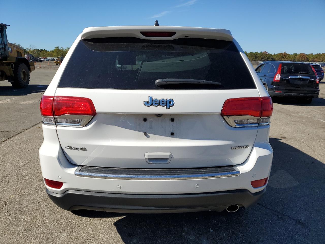2017 Jeep Grand Cherokee VIN 1C4RJFBG2HC835366 Copart auction photo, front end / side damage thumbnail 6