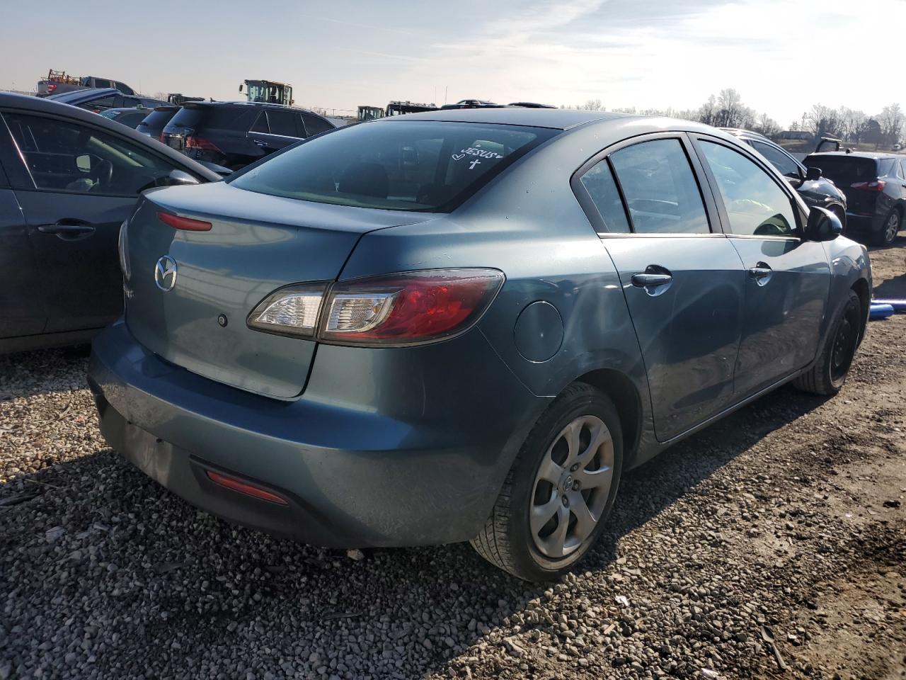 2010 Mazda 3 VIN JM1BL1SF5A1265936 Copart auction photo, side damage thumbnail 3