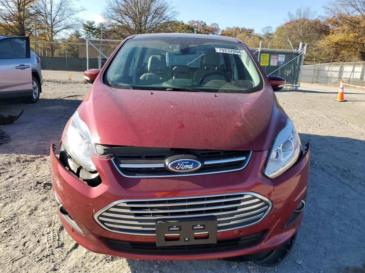2017 Ford C-MAX VIN 1FADP5FUXHL102426 Copart auction photo, rear end / front end damage thumbnail 5