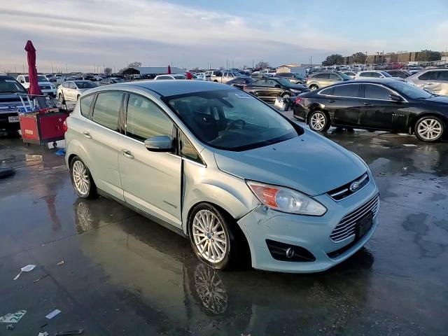 2013 Ford C-MAX VIN 1FADP5BU6DL509126 Copart auction photo, side / front end damage thumbnail 14