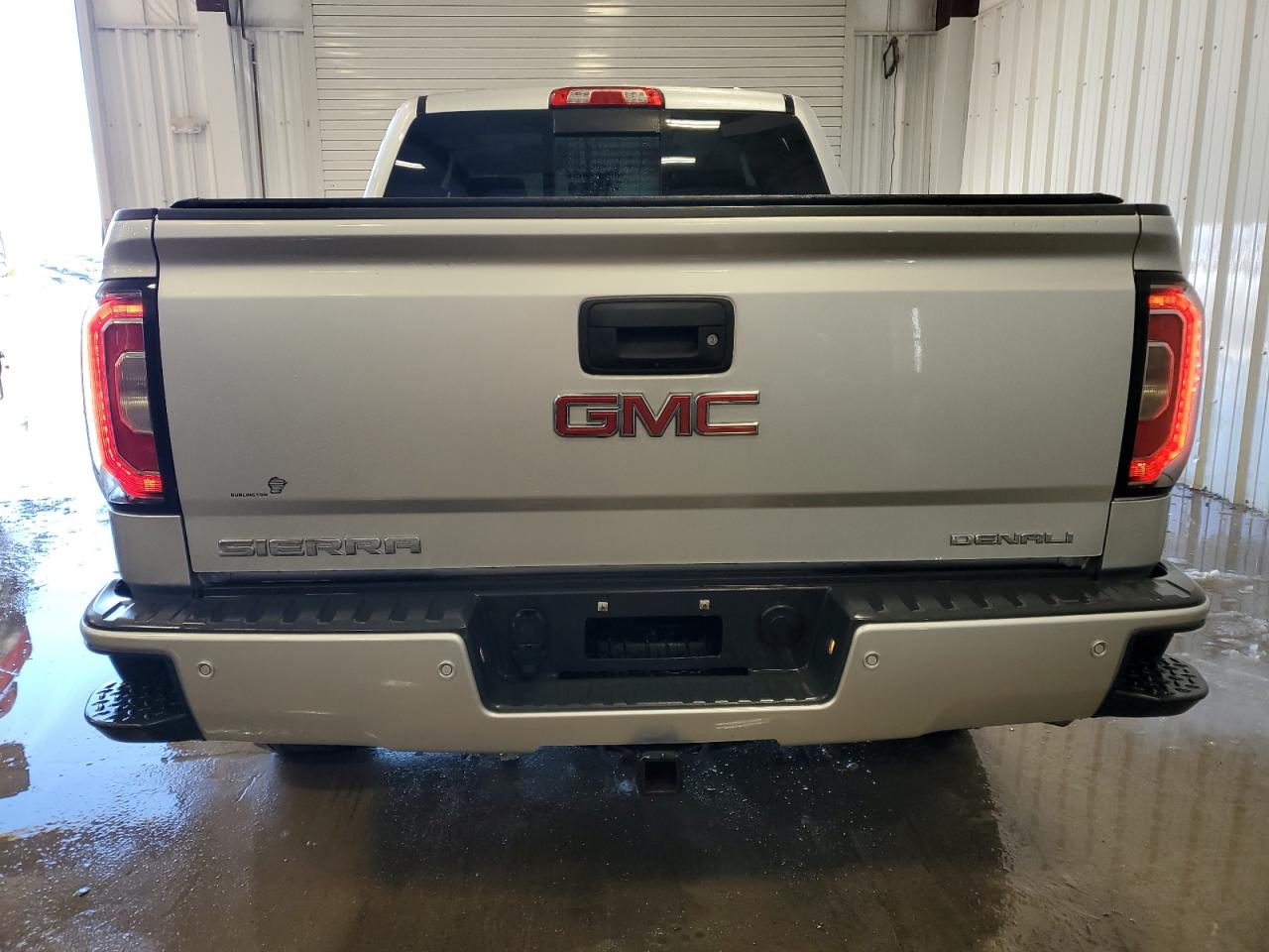 2018 GMC Sierra VIN 3GTU2PEC7JG496189 Copart auction photo, side / rear end damage thumbnail 6