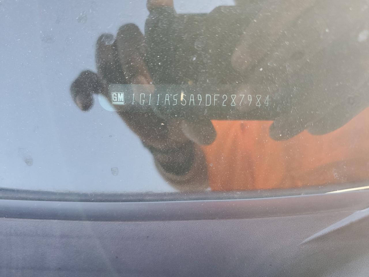 2013 Chevrolet Malibu VIN 1G11A5SA9DF287984 Copart auction photo, side damage thumbnail 12