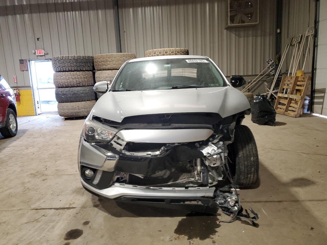 2018 Mitsubishi Outlander VIN JA4AP3AW9JZ036233 Copart auction photo, front end damage thumbnail 5
