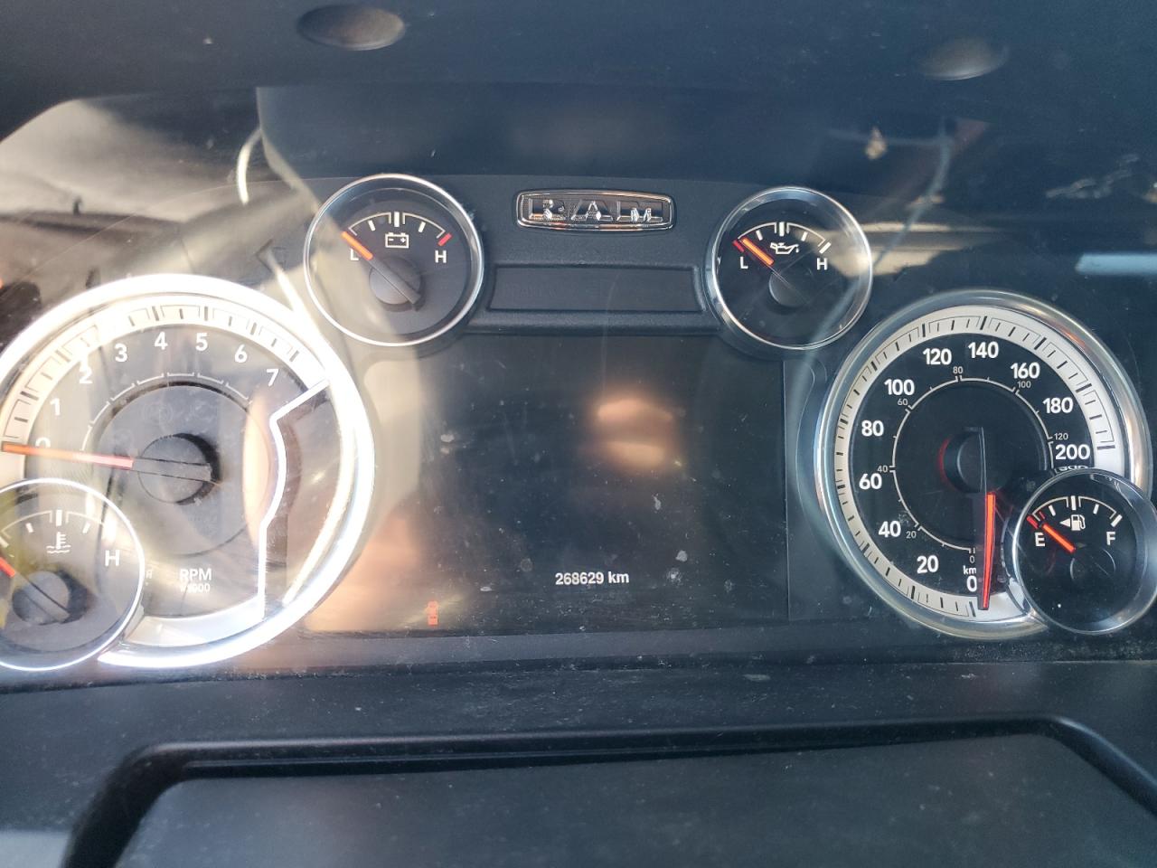 2013 RAM 1500 VIN 1C6RR7HT4DS536357 Copart auction photo, all over damage thumbnail 9