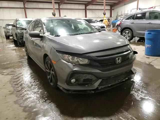 2018 Honda Civic VIN SHHFK7G44JU213802 Copart auction photo, front end / side damage thumbnail 13
