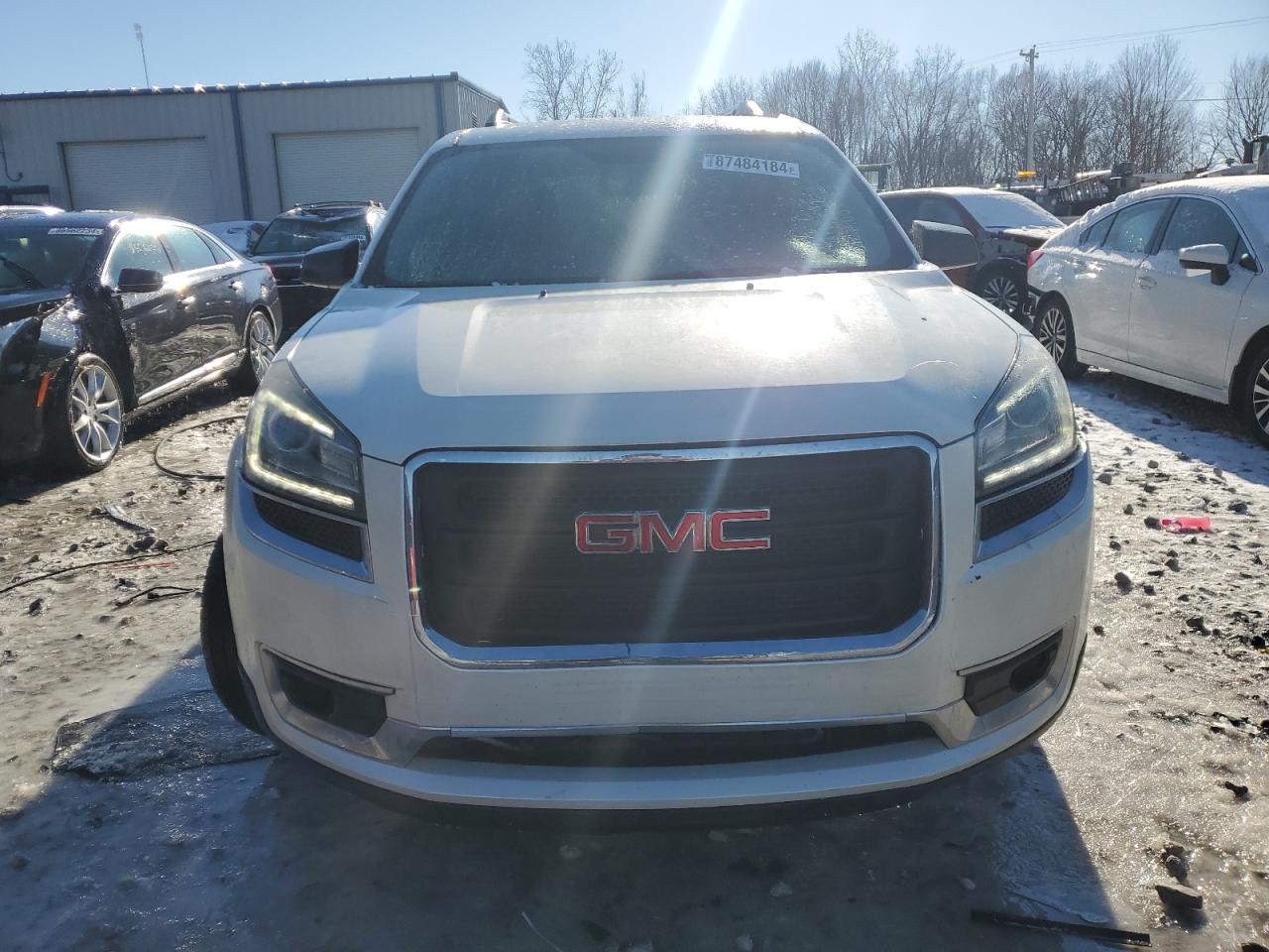 2015 GMC Acadia VIN 1GKKVNED9FJ201115 Copart auction photo, front end / rear end damage thumbnail 5