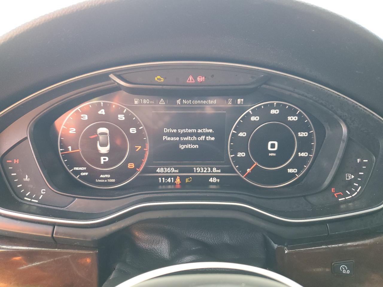 2019 Audi A5 VIN WAUYNGF52KN006143 Copart auction photo, undercarriage / minor dent/scratches damage thumbnail 9