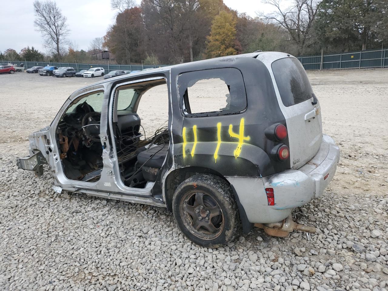 2009 Chevrolet HHR VIN 3GNCA23B79S524553 Copart auction photo, stripped damage thumbnail 2