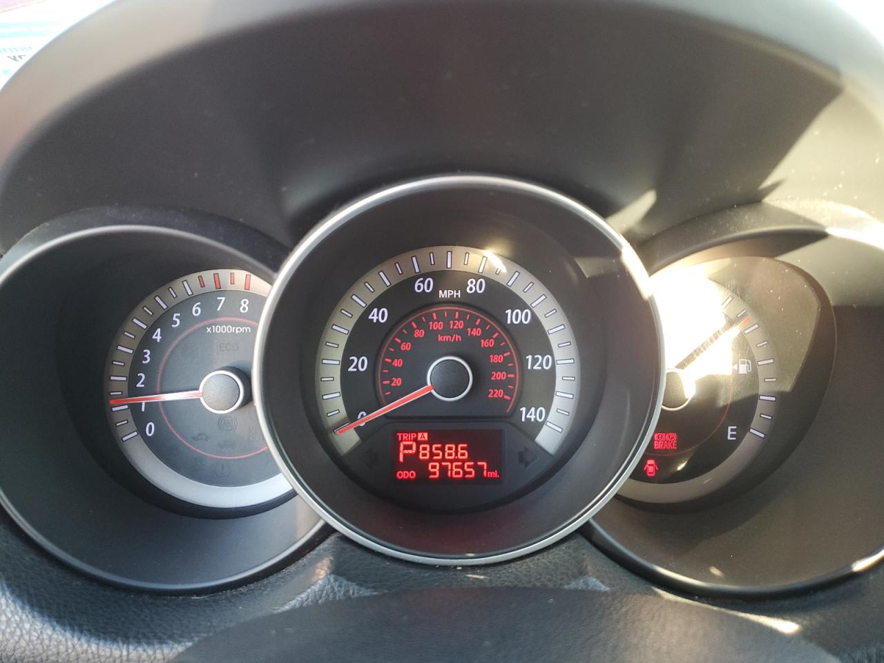 2012 KIA Forte VIN KNAFU4A27C5510355 Copart auction photo, front end / mechanical damage thumbnail 9
