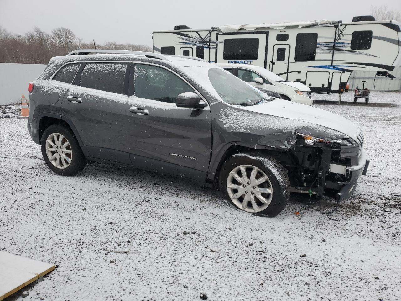 2017 Jeep Grand Cherokee VIN 1C4PJMDS5HW666231 Copart auction photo, front end damage thumbnail 4
