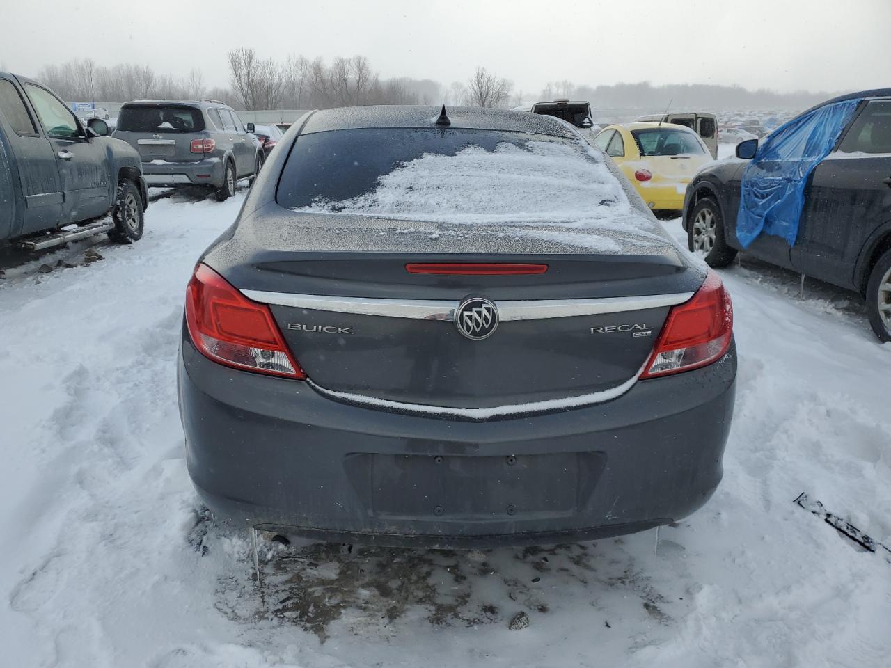 2011 Buick Regal VIN W04GP5EC3B1021622 Copart auction photo, front end damage thumbnail 6