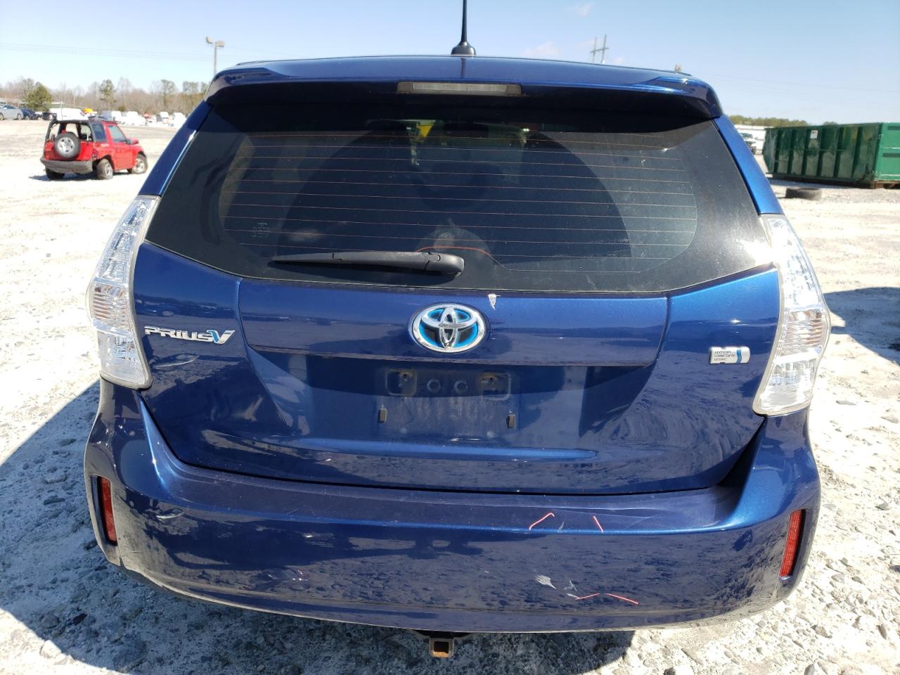 2013 Toyota Prius VIN JTDZN3EU4D3273002 Copart auction photo, front end / all over damage thumbnail 6