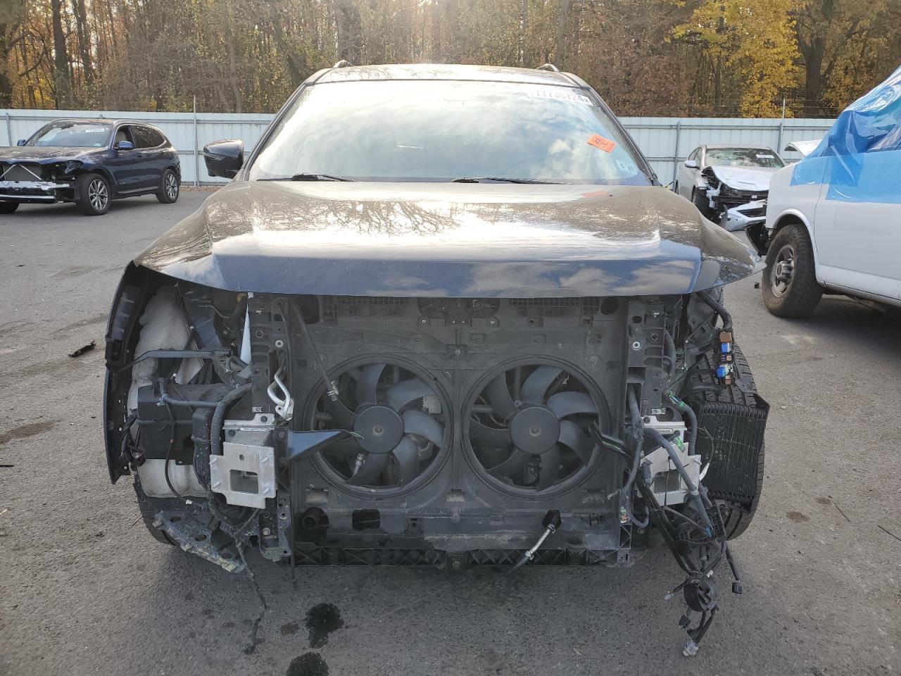 2020 Nissan Pathfinder VIN 5N1DR2CM4LC606837 Copart auction photo, front end damage thumbnail 5