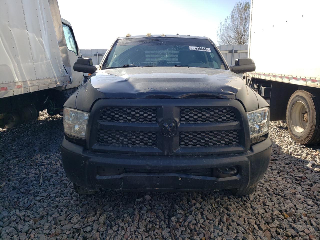 2014 RAM 3500 VIN 3C63RRGLXEG108692 Copart auction photo, vandalism / all over damage thumbnail 5