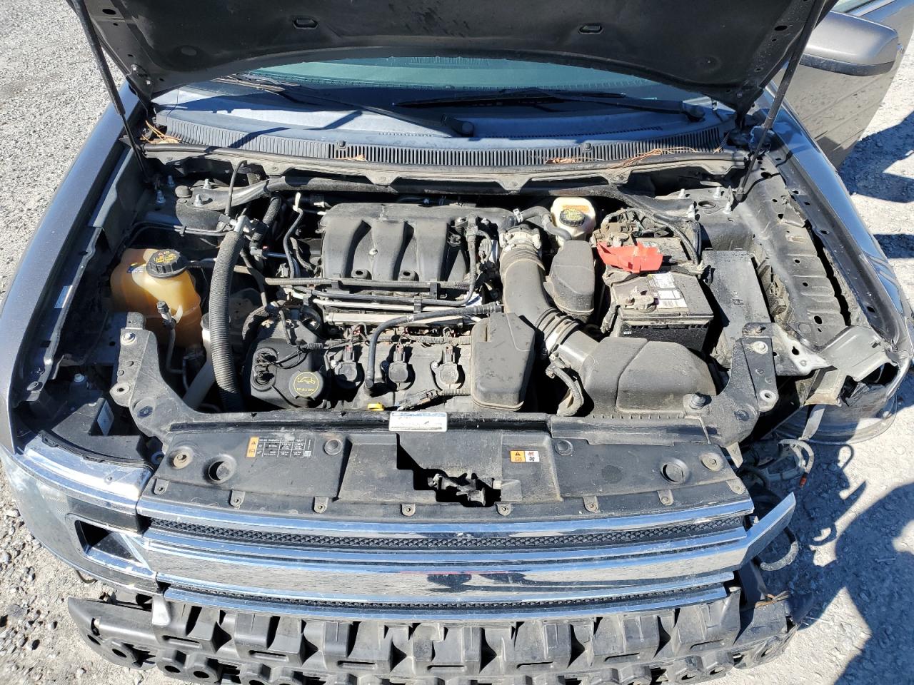 2014 Ford Flex VIN 2FMGK5C80EBD42945 Copart auction photo, front end / rear end damage thumbnail 14