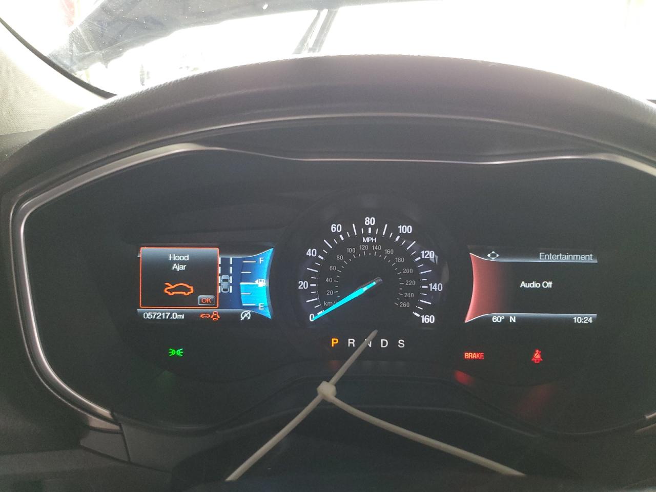 2019 Ford Fusion VIN 3FA6P0CD6KR180078 Copart auction photo, front end / undercarriage damage thumbnail 9