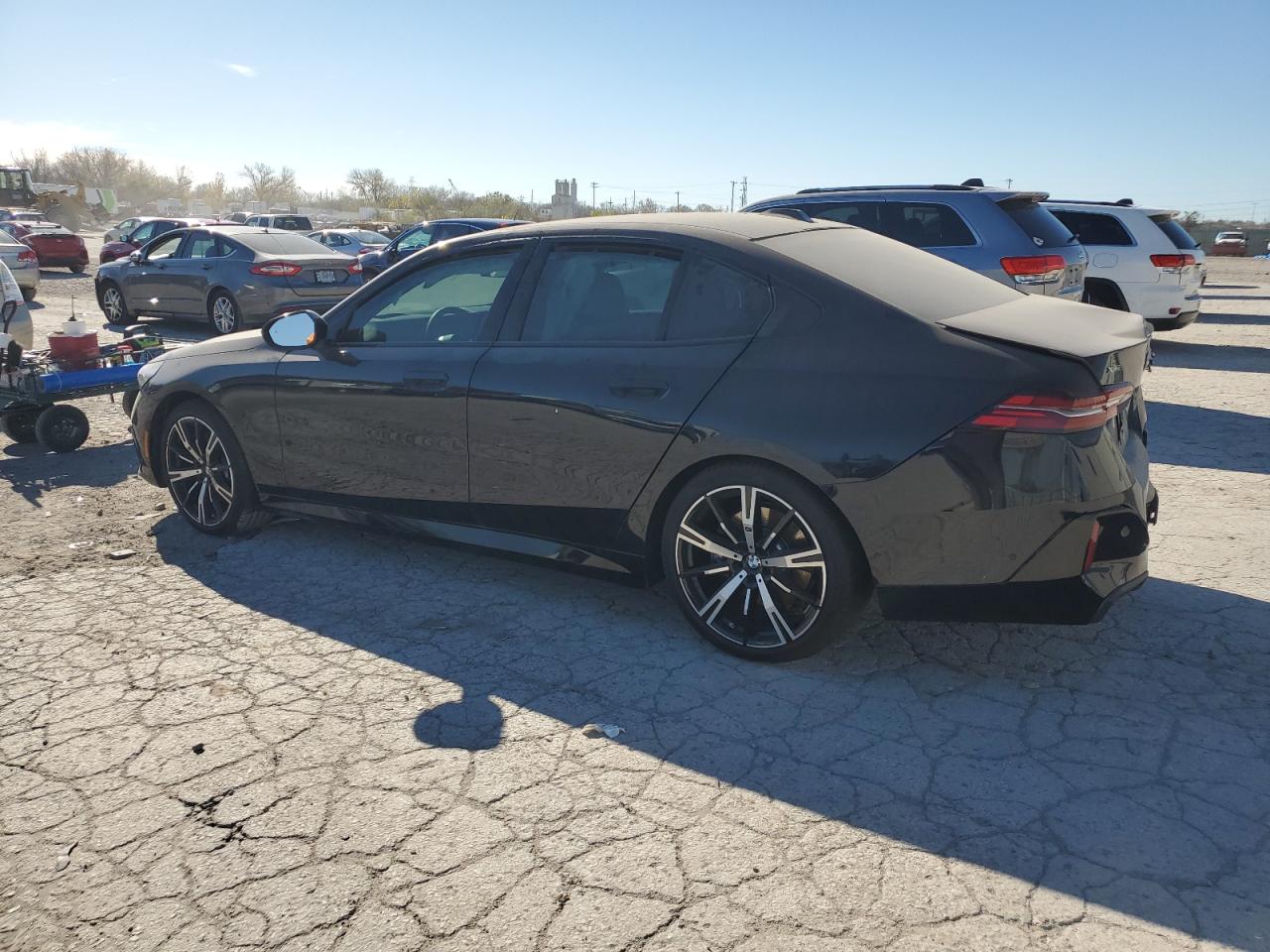 2024 BMW 5er VIN WBA63FJ00RCS64587 Copart auction photo, rear end / mechanical damage thumbnail 2