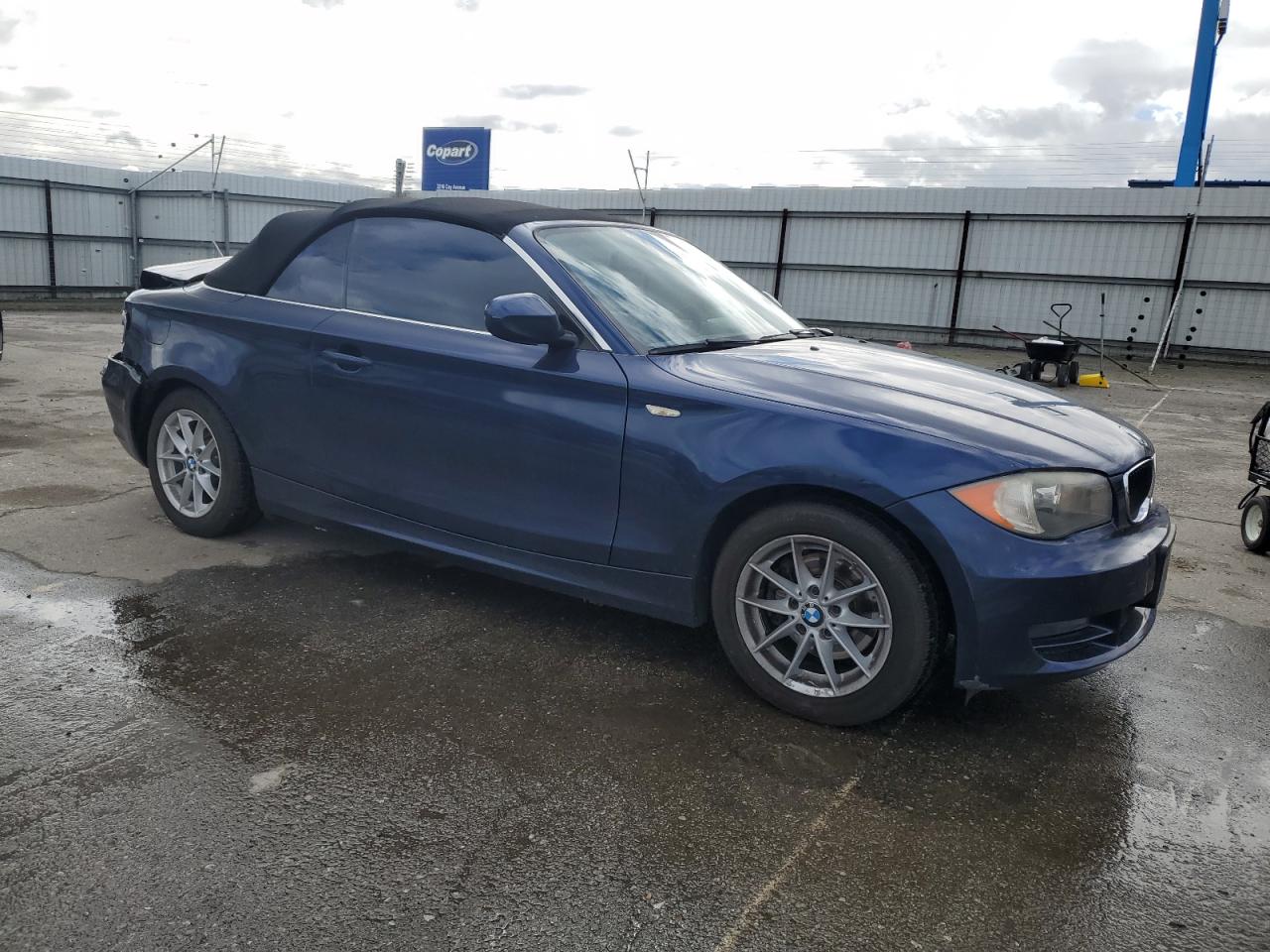2011 BMW 1er VIN WBAUN1C57BVH83615 Copart auction photo, rear end damage thumbnail 4