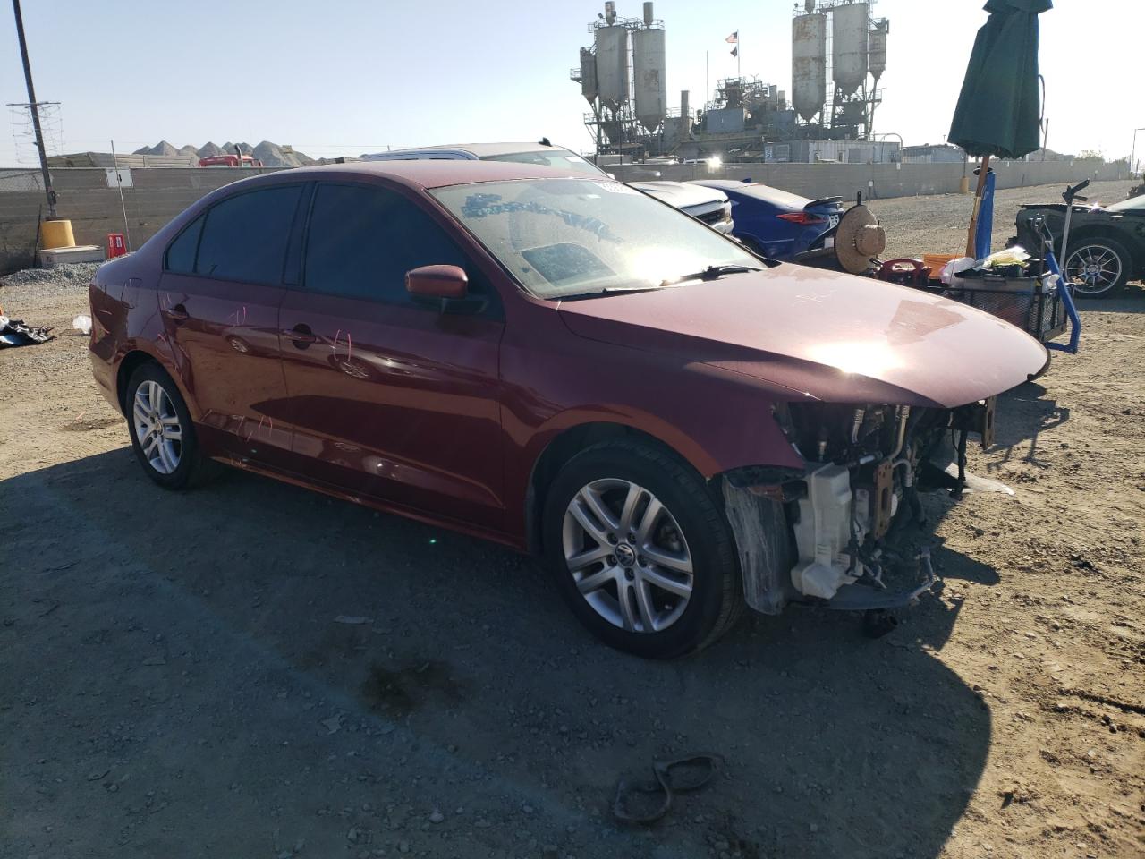 2018 Volkswagen Jetta VIN 3VW2B7AJ6JM220354 Copart auction photo, undercarriage damage thumbnail 4