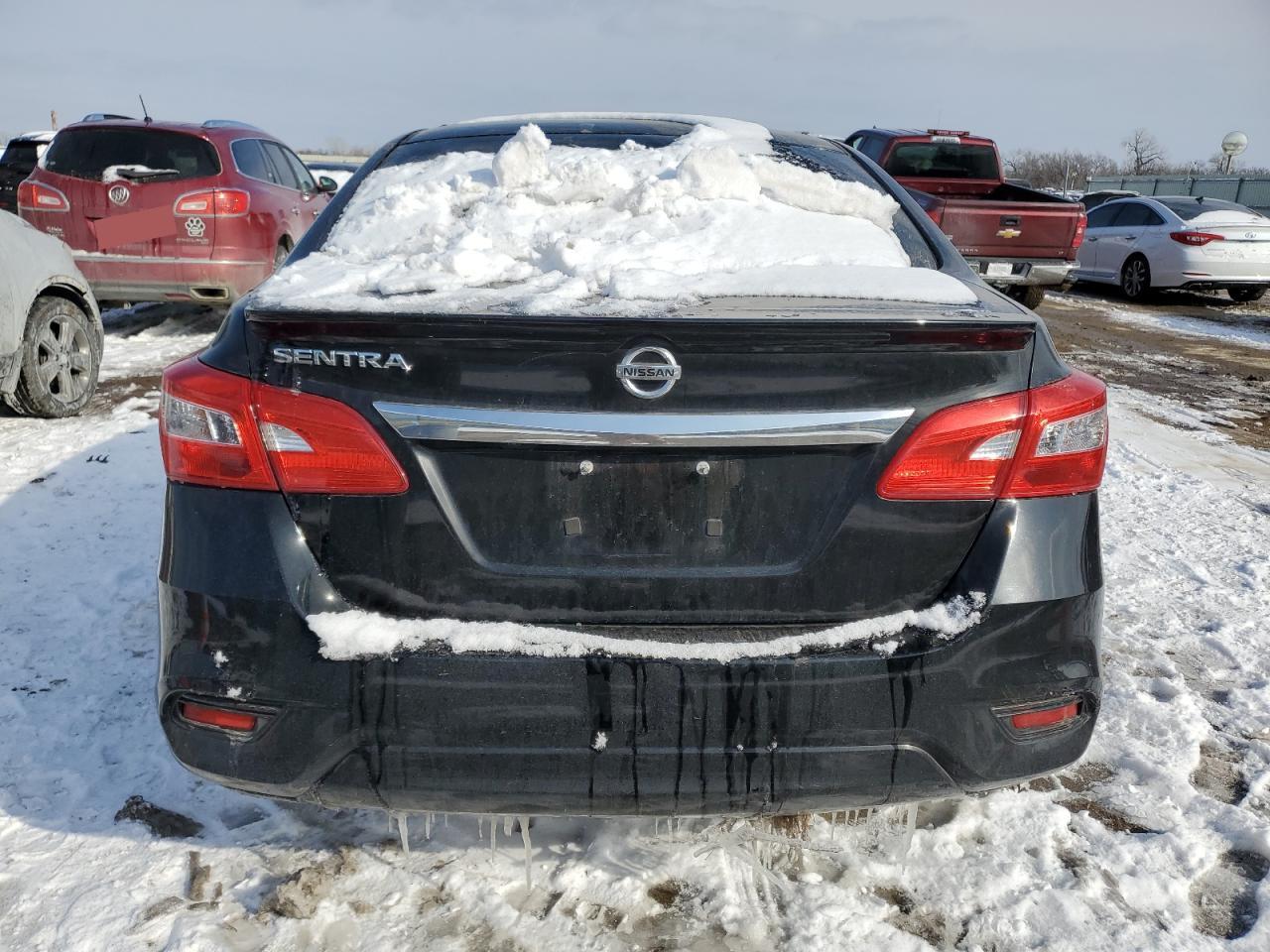 2018 Nissan Sentra VIN 3N1AB7AP1JY251221 Copart auction photo, side damage thumbnail 6