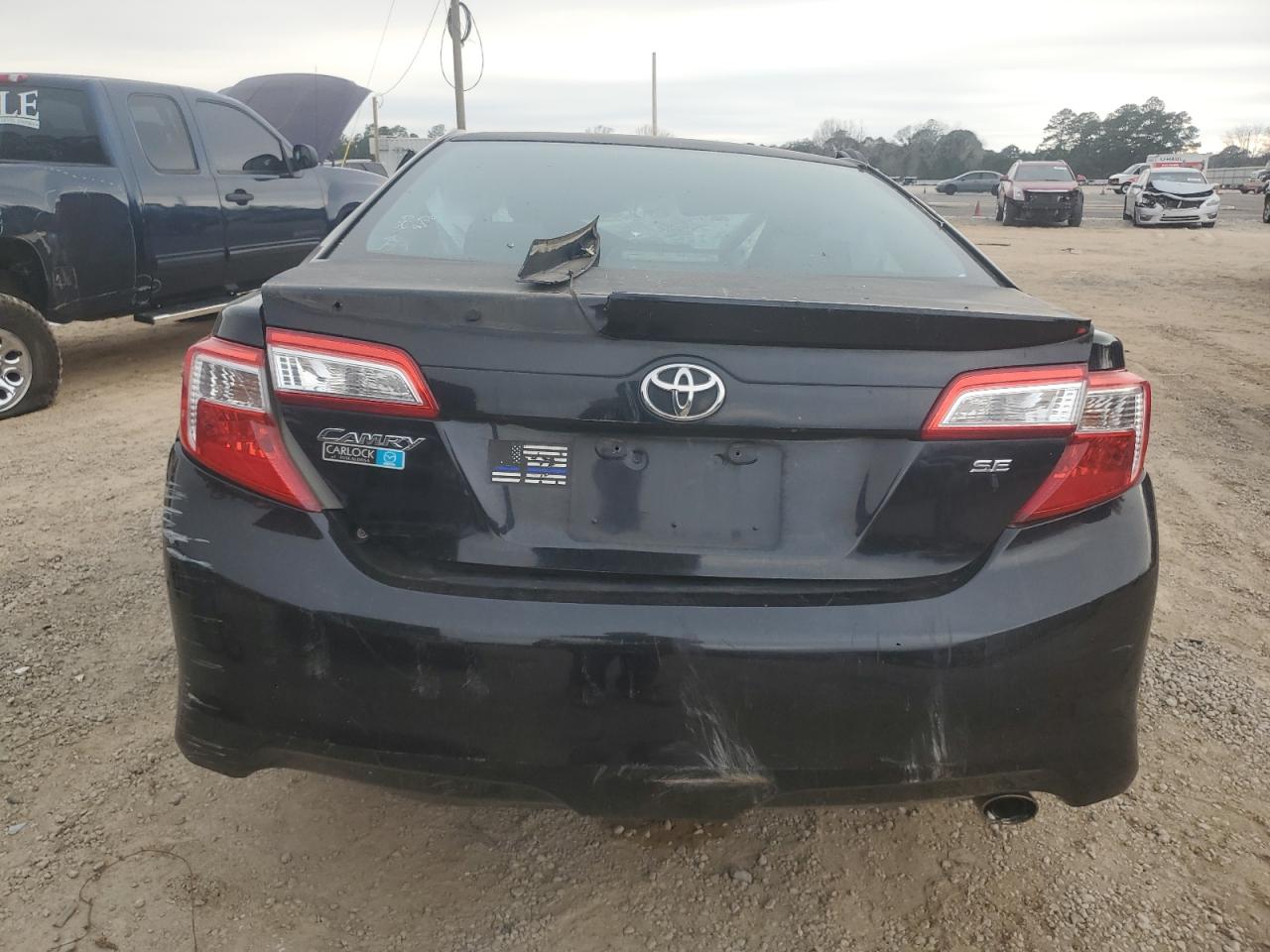 2012 Toyota Camry VIN 4T1BF1FK5CU534626 Copart auction photo, all over damage thumbnail 6