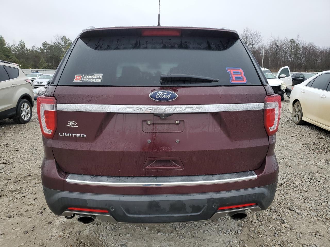 2018 Ford Explorer VIN 1FM5K7F83JGC63481 Copart auction photo, front end damage thumbnail 6